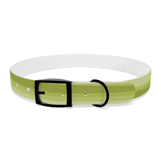Lemon Wavey Extra Large Dog Collar