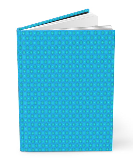 Light Blue Star-crossed Bodies Hardcover Journal Matte with 150 lined pages, 5.75" x 8"