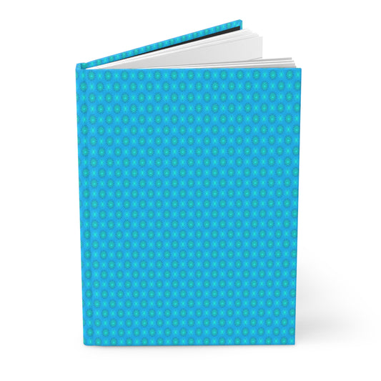 Light Blue Star-crossed Bodies Hardcover Journal Matte with 150 lined pages, 5.75" x 8"