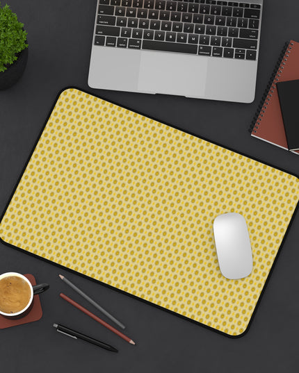Lemongrass Star-crossed Bodies Desk Mat, 12" x 18"