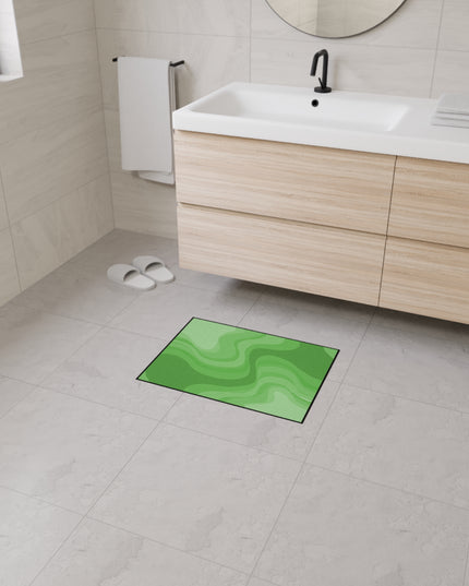Greenie Meanie Wavey 18" x 24" Heavy Duty Floor Mat