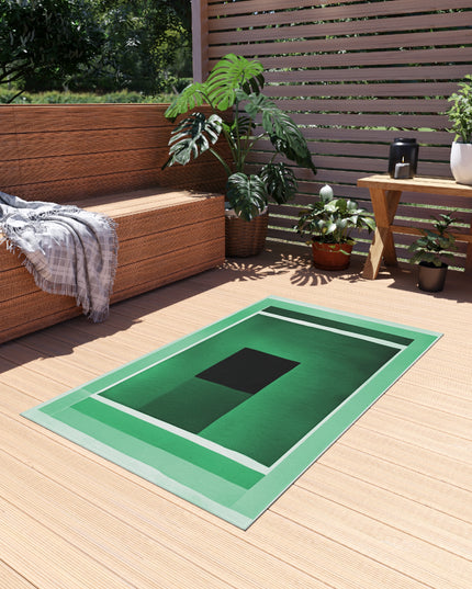 Mint Shadow 36" x 60" Outdoor Rug