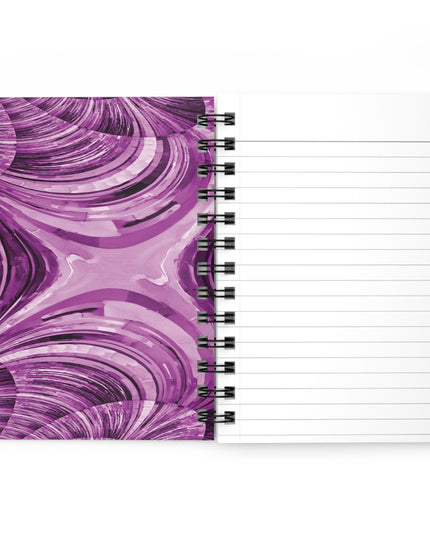 Uzi Spiral Powder Lavender Bound Journal, 5" x 7" 150 pages