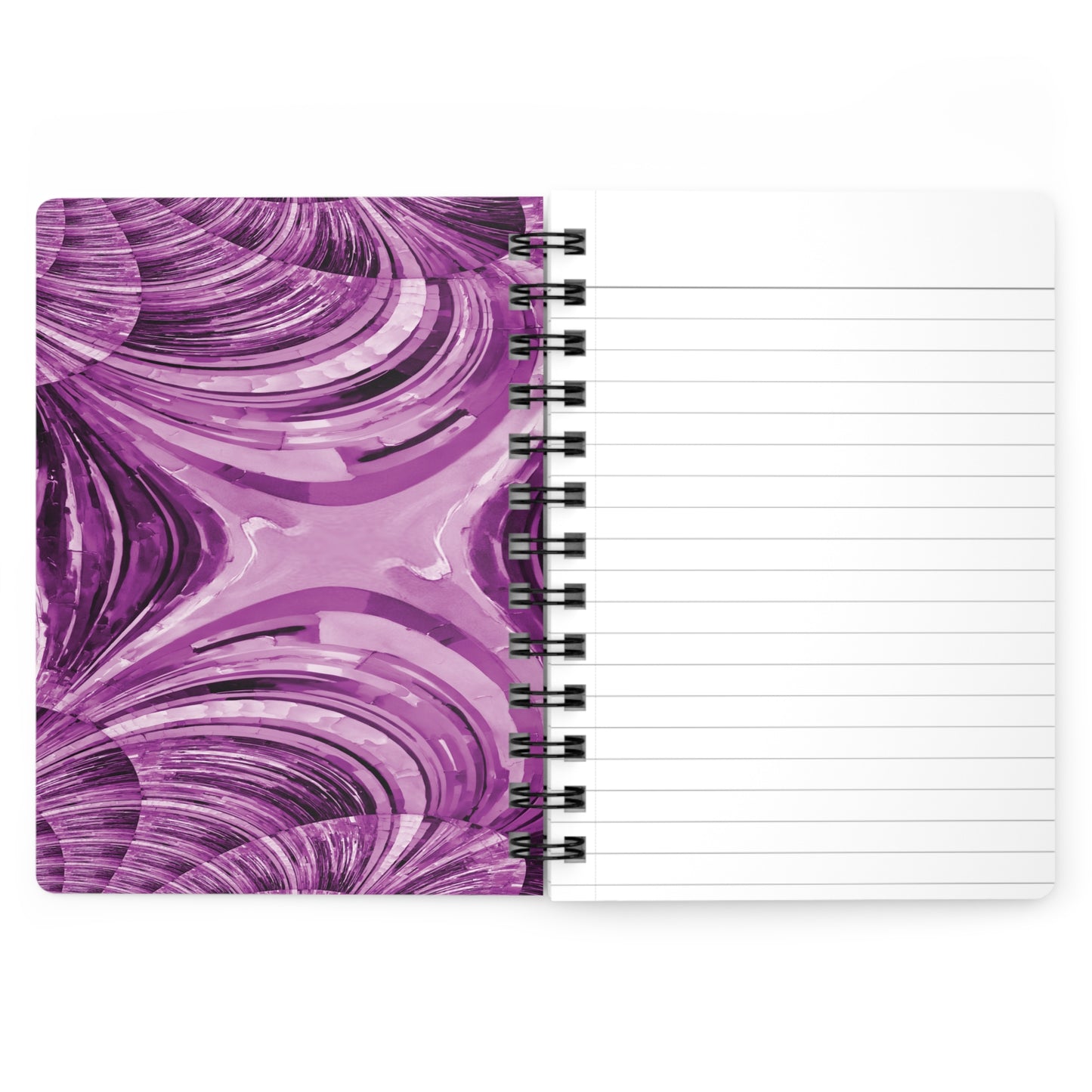Uzi Spiral Powder Lavender Bound Journal, 5" x 7" 150 pages
