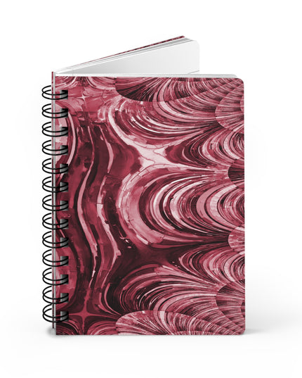 Uzi Spiral Ruby Bound Journal, 5" x 7" 150 pages