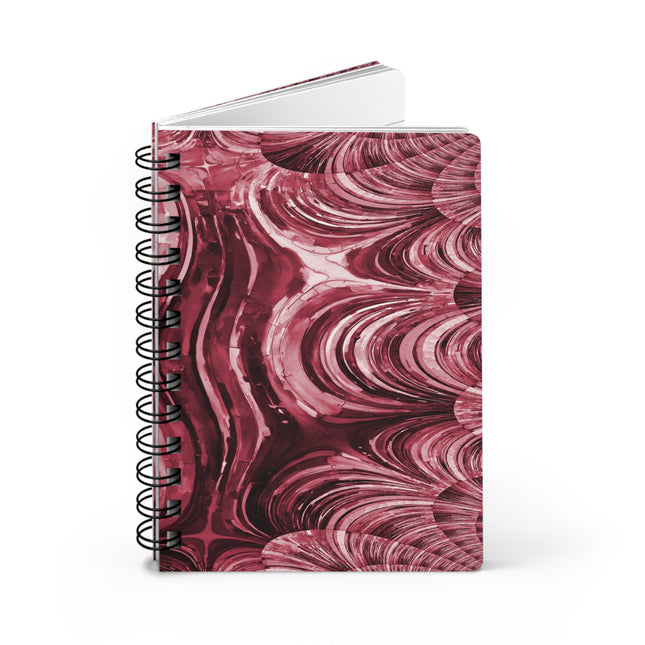 Uzi Spiral Ruby Bound Journal, 5" x 7" 150 pages