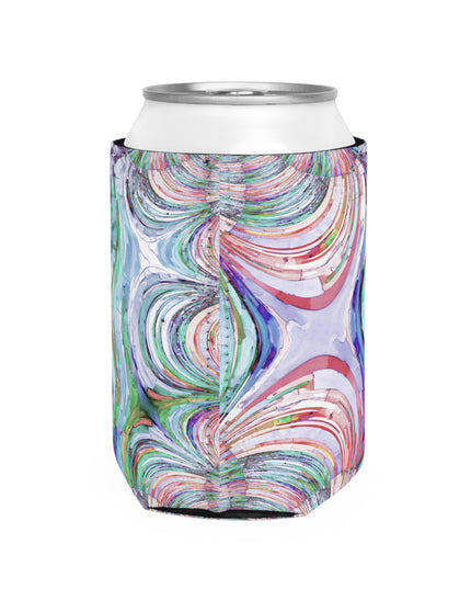 Uzi Spiral Pastels 12 oz Can Cooler Sleeve