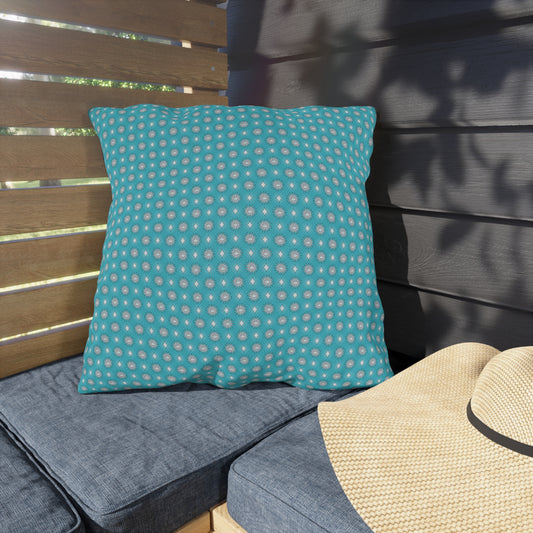 Tif Green Star-crossed Bodies 20" x 20" Outdoor Pillows