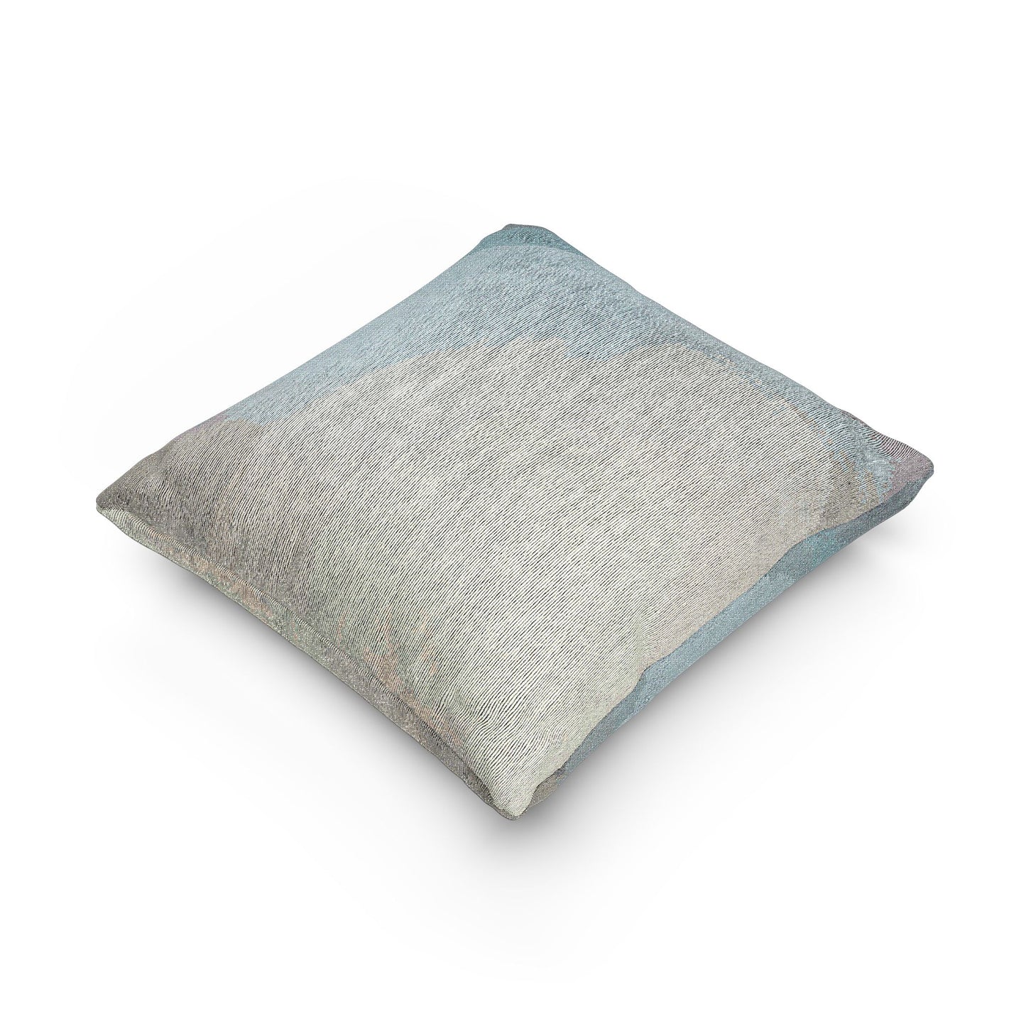 Cobalt Fade Woven Pillow, 17" x 18"