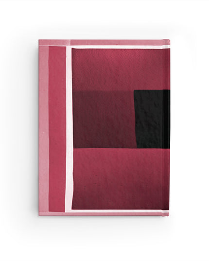 Red Shadow 5" x 7" Journal - 128 Blank pages