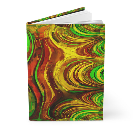 Uzi Spiral Beta 5.75" x 8" Hardcover Journal Matte with 150 lined pages