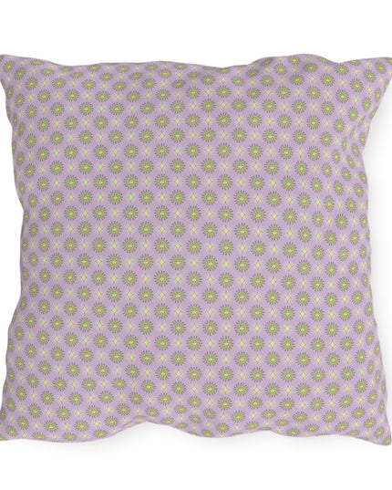 Magenta Star-crossed Bodies 20" x 20" Outdoor Pillow