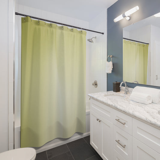 Lemon Fade Shower Curtains, 71" x 74"