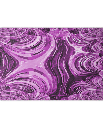 Uzi Spiral Powder Lavender Pastel 8" x 11" Glass Cutting Board