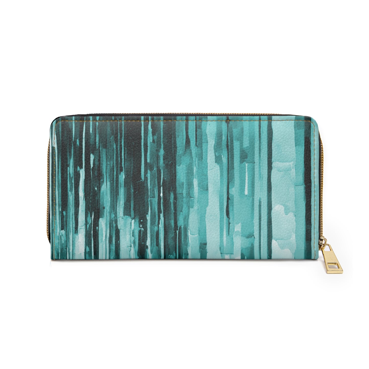 Striped Tif Elegant Abstract Zipper Wallet - Stylish & Functional Accessory for Everyday Use