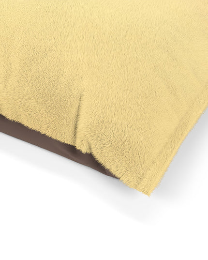 Hot Peach Fade 50" × 40" Pet Bed
