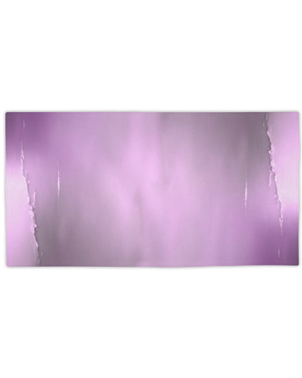 Dark Pink Sea Amethyst Fog Beach Towel, 24" x 44"
