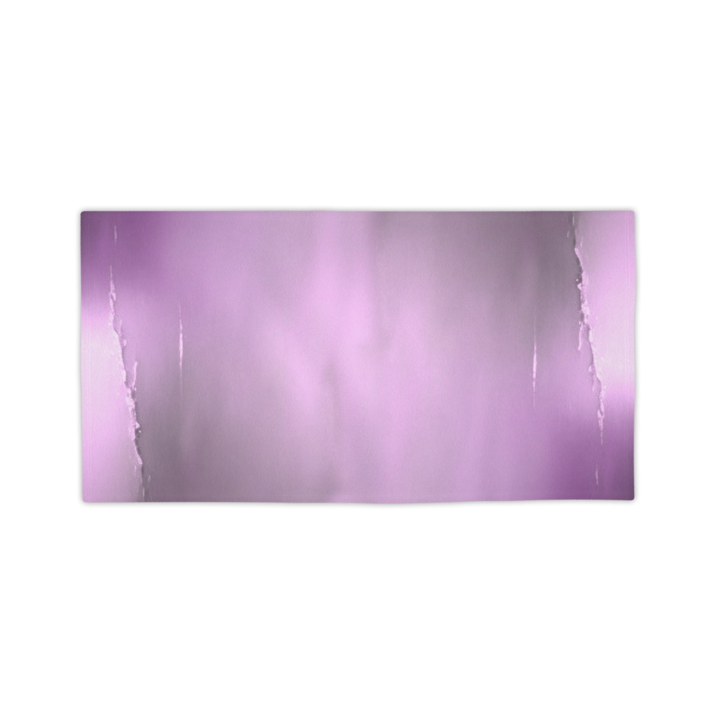 Dark Pink Sea Amethyst Fog Beach Towel, 24" x 44"