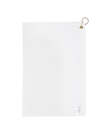 Olive Star-crossed Bodies Golf Towel, 16" x 24"