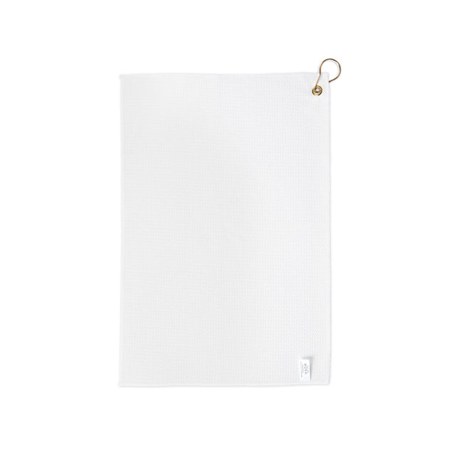 Olive Star-crossed Bodies Golf Towel, 16" x 24"