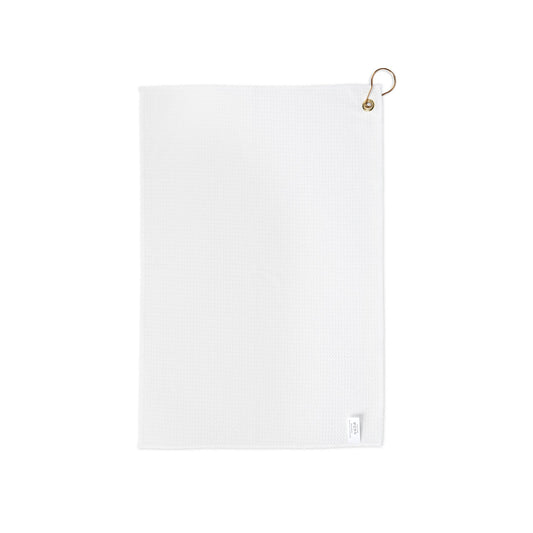 Olive Star-crossed Bodies Golf Towel, 16" x 24"