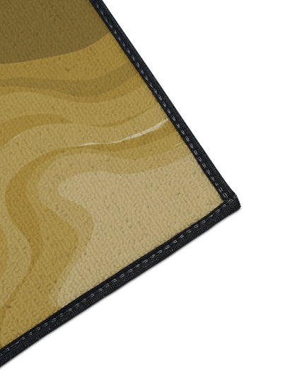 Brown Wavey 18" x 27" Heavy Duty Floor Mat