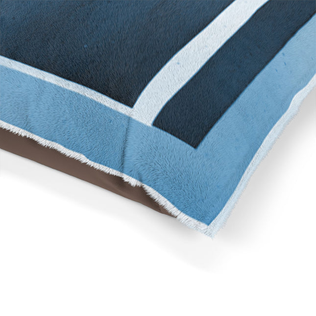 Blue Shadow 50" × 40" Pet Bed