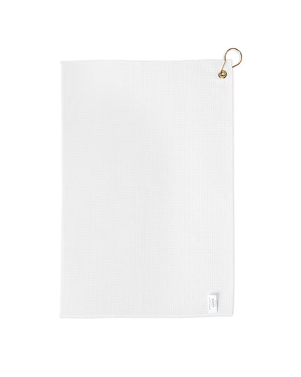 Power Red Wavey 16" x 24" Golf Towel