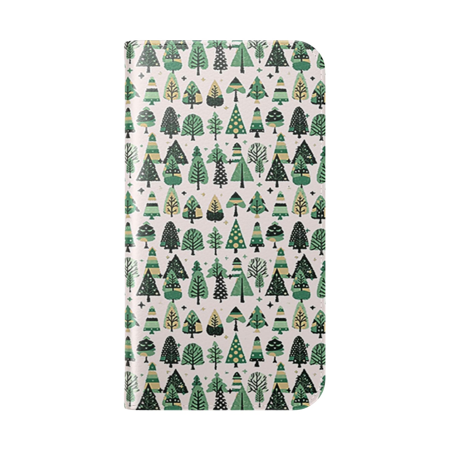 Mini Vintage Green Trees Flip Cases, Iphone 16