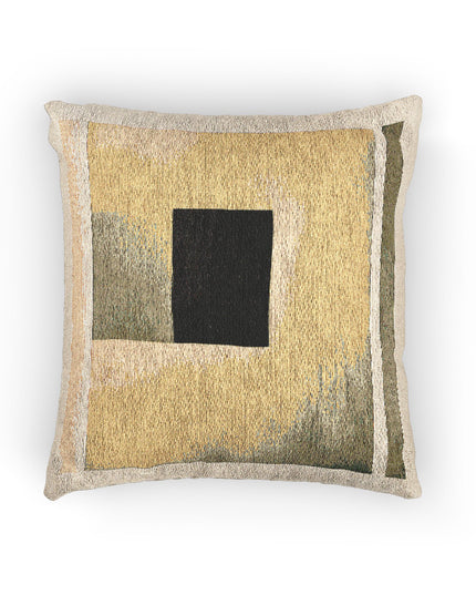 Lemongrass Shadow Woven Pillow, 17" x 18"
