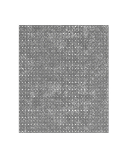 Desaturated Star-crossed Bodies Crushed Velvet Blanket, 50" x 60"