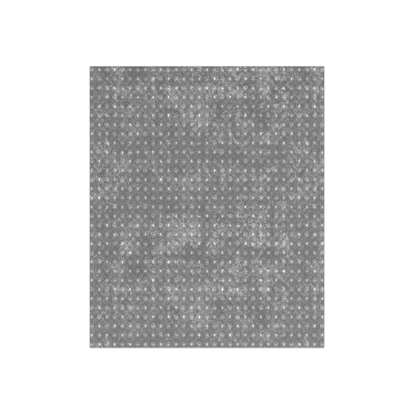 Desaturated Star-crossed Bodies Crushed Velvet Blanket, 50" x 60"