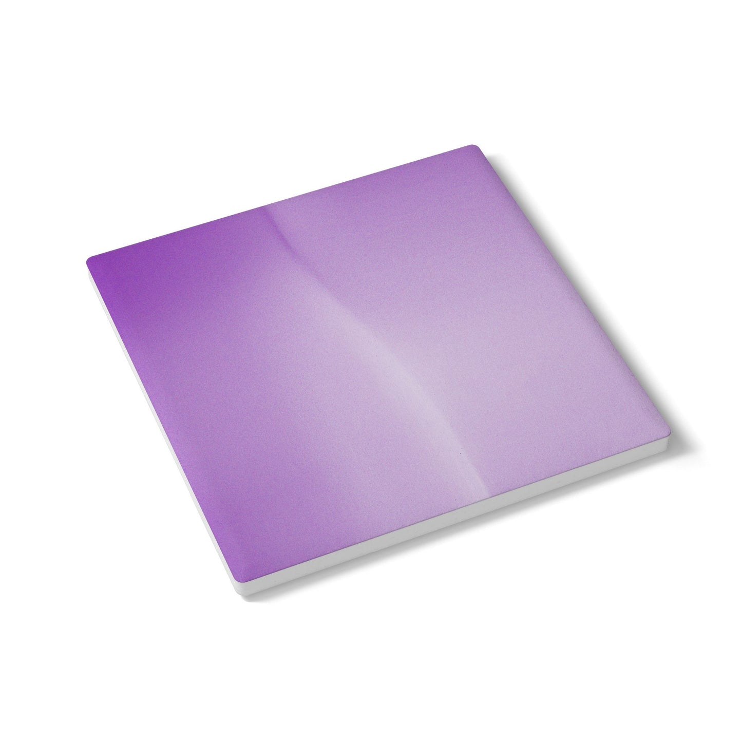 Soft Lavender Fade 4" x 4" Square Ceramic Coaster