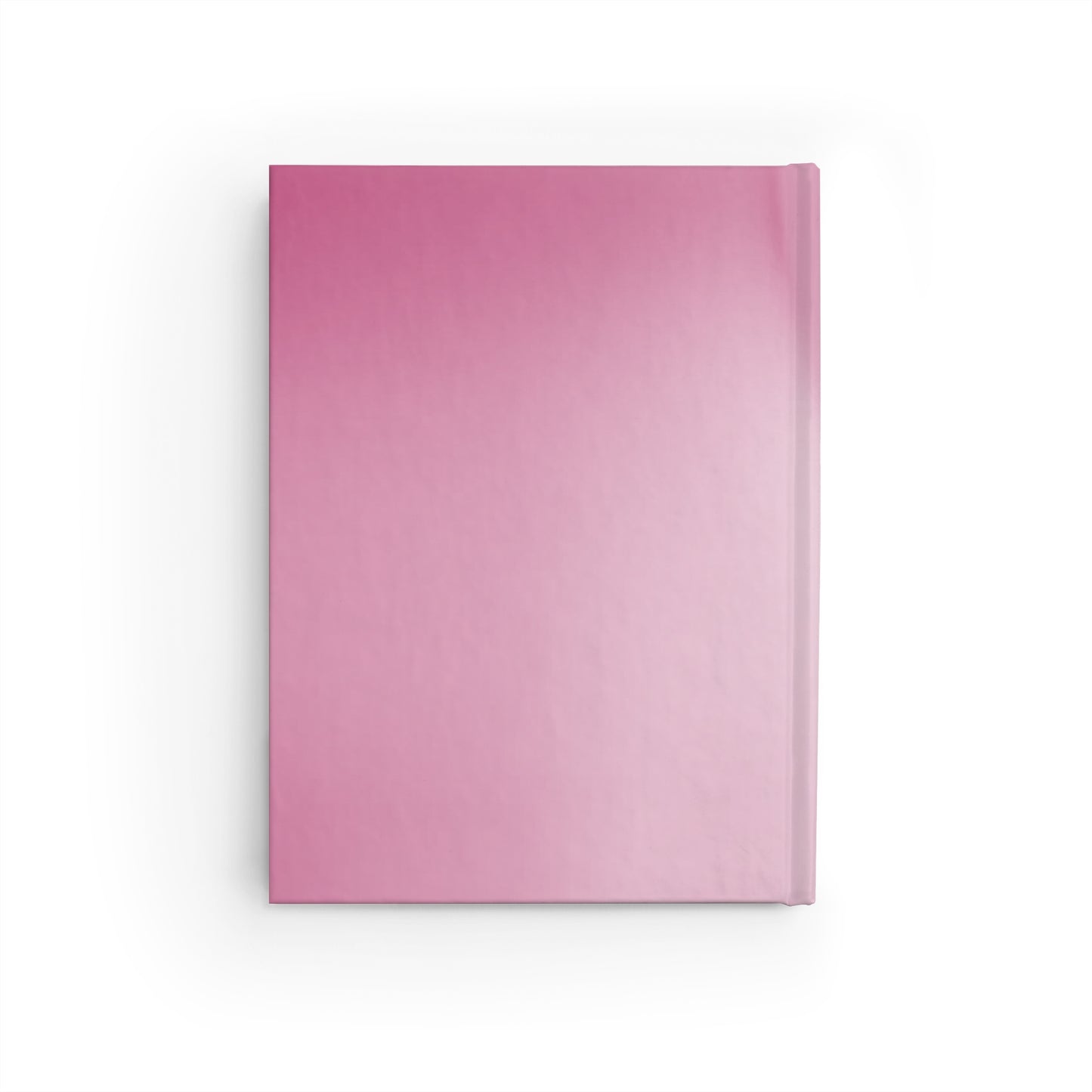 Pink Blush Fade 5" x 7" Journal - 128 Ruled Line pages