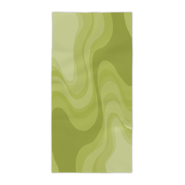 Lemon Wavey Beach Towel, 30" x 60"