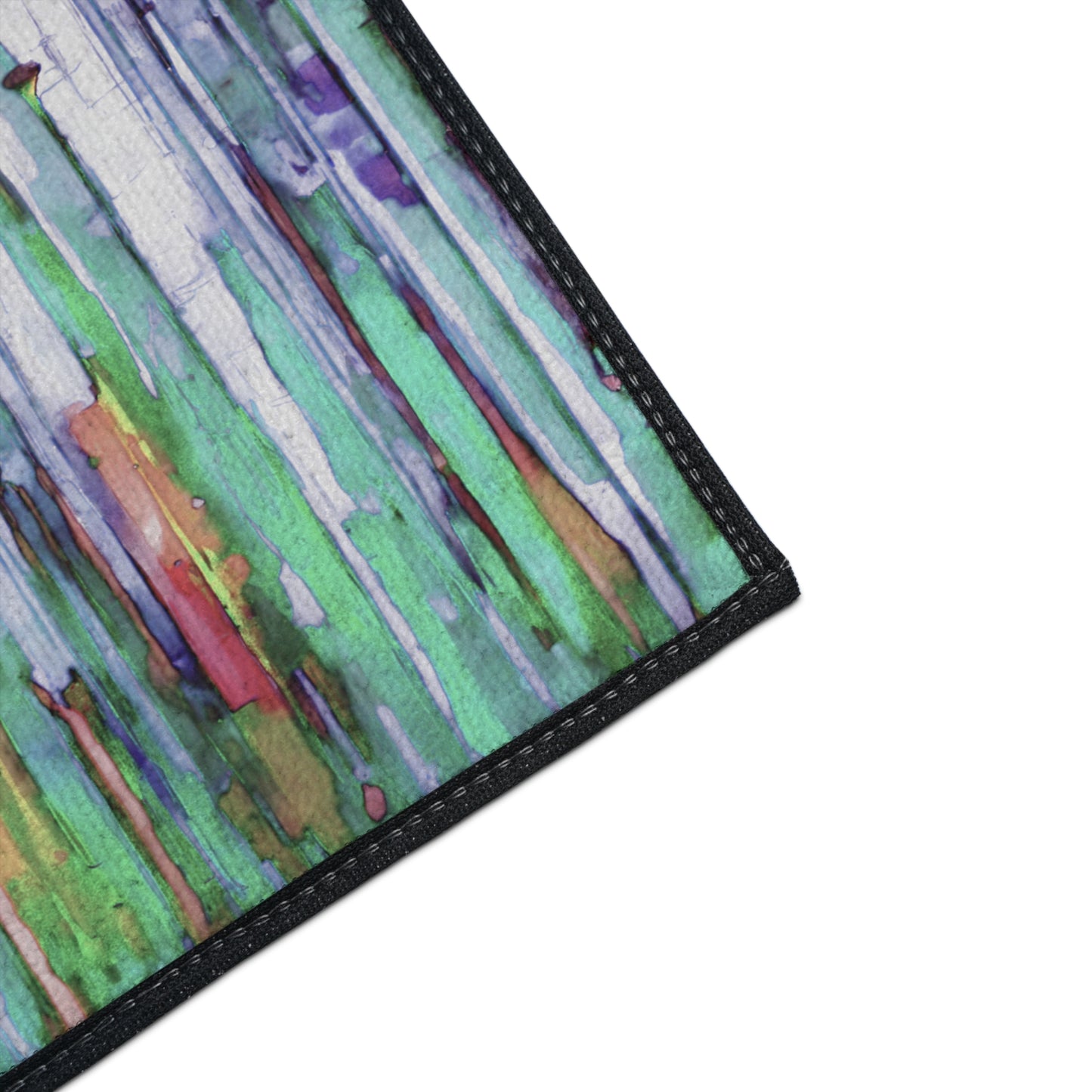 Striped Pastels 24" x 36" Heavy Duty Floor Mat