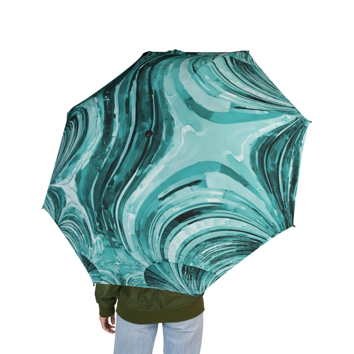 Uzi Spiral Tif Foldable Umbrella - Compact & Chic