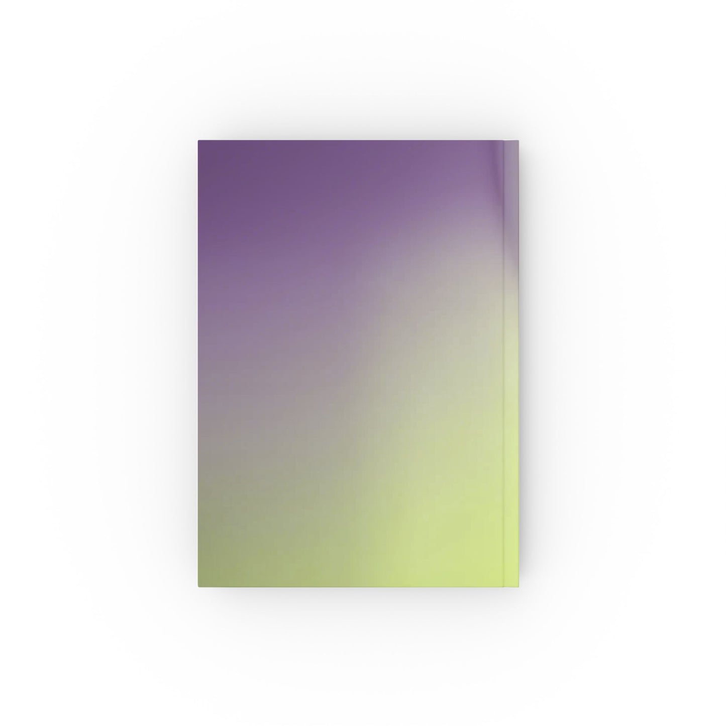 Purple Golden Fade 5.2" x 7.4" Hard Backed Journal with 128 blank pages