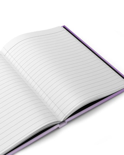 Soft Lavender Fade 5.75" x 8" Hardcover Journal Matte with 150 lined pages