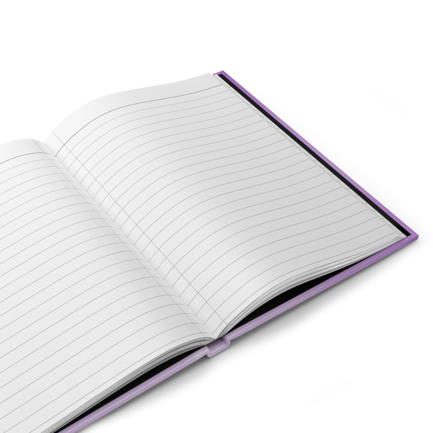 Soft Lavender Fade 5.75" x 8" Hardcover Journal Matte with 150 lined pages