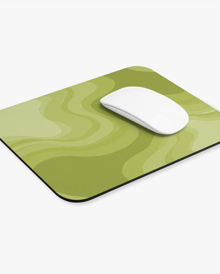 Lemon Wavey Mouse Pad, 9" x 8" Rectangle