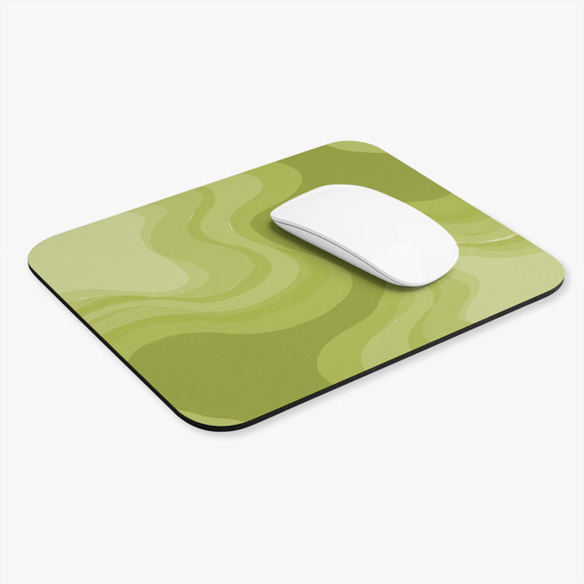 Lemon Wavey Mouse Pad, 9" x 8" Rectangle