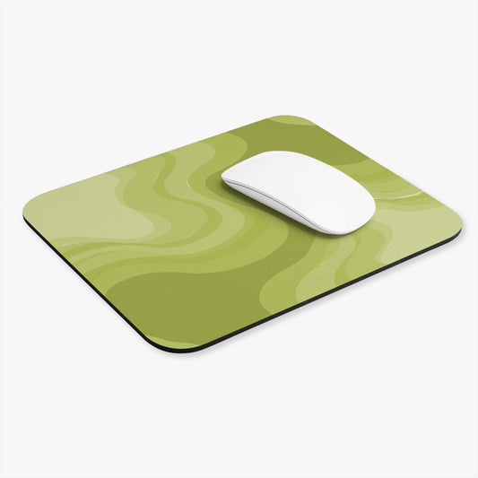 Lemon Wavey Mouse Pad, 9" x 8" Rectangle