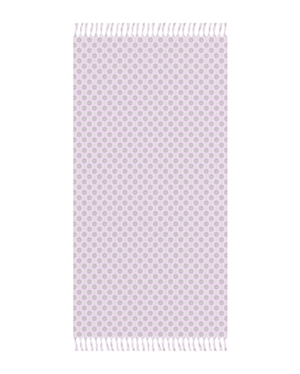 Pink Mornings Star-crossed Bodies Boho Beach Cloth, 38" × 81"