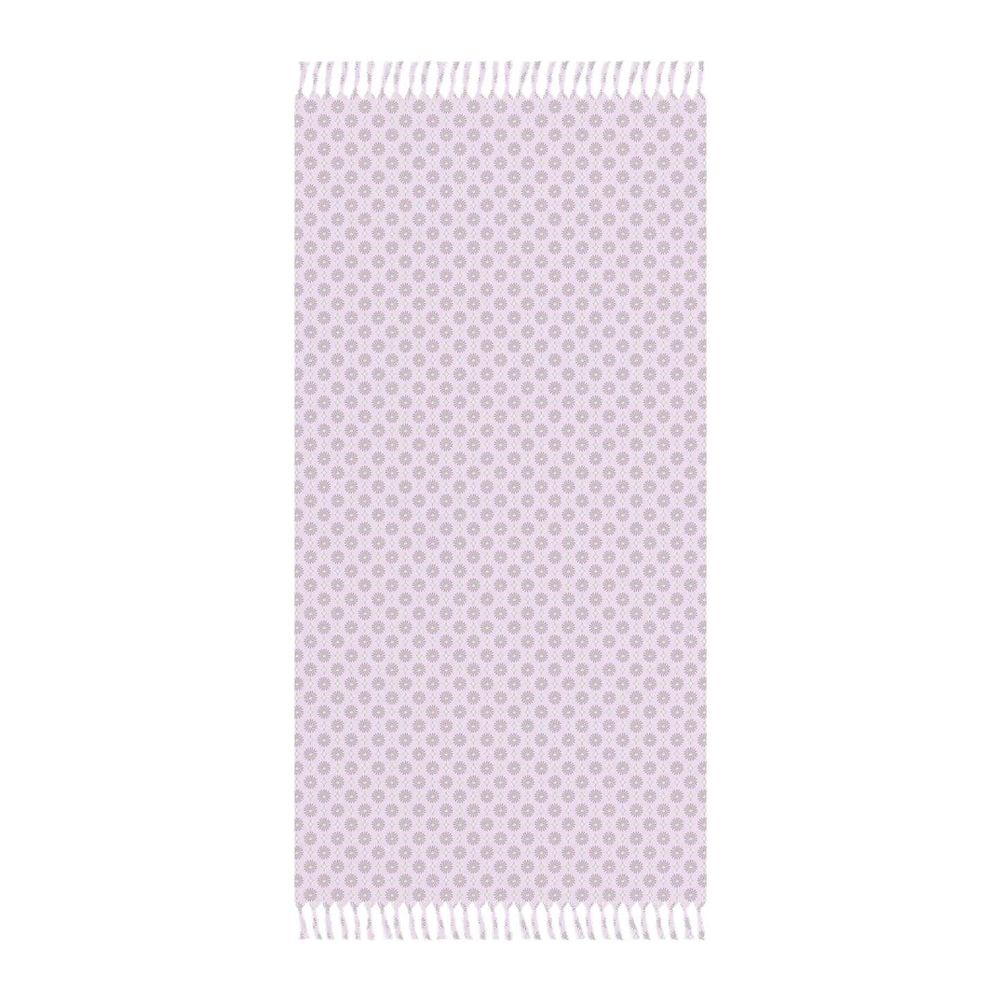 Pink Mornings Star-crossed Bodies Boho Beach Cloth, 38" × 81"