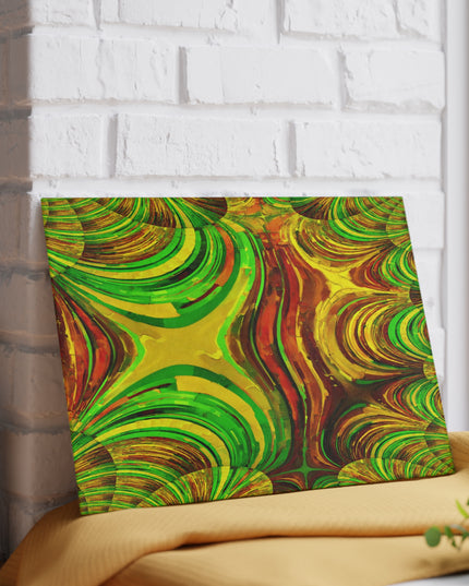 Uzi Spiral Beta 8" x 11" Glass Cutting Board