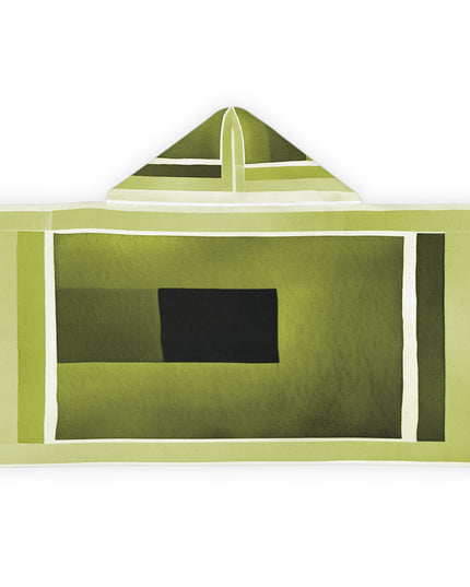 Lemongrass Shadow Youth Hooded Towel, 24" x 48"