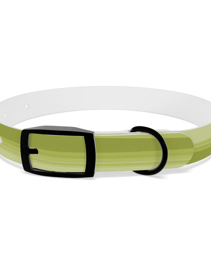 Lemon Wavey Small Dog Collar