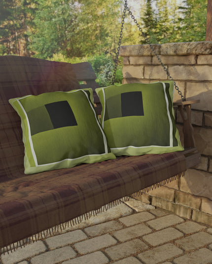Lemongrass Shadow 20" x 20" Outdoor Pillow