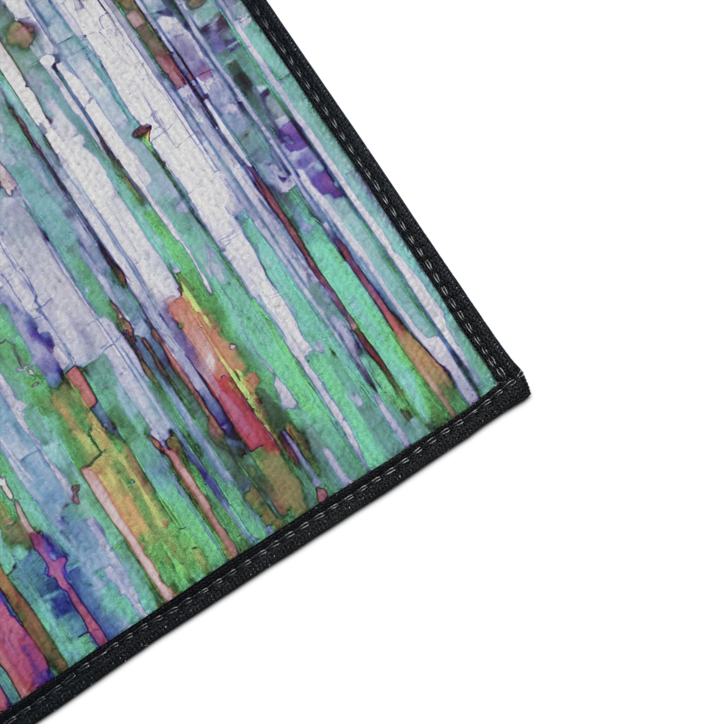 Striped Pastels 18" x 27" Heavy Duty Floor Mat